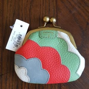 Fossil coin purse kisslock
